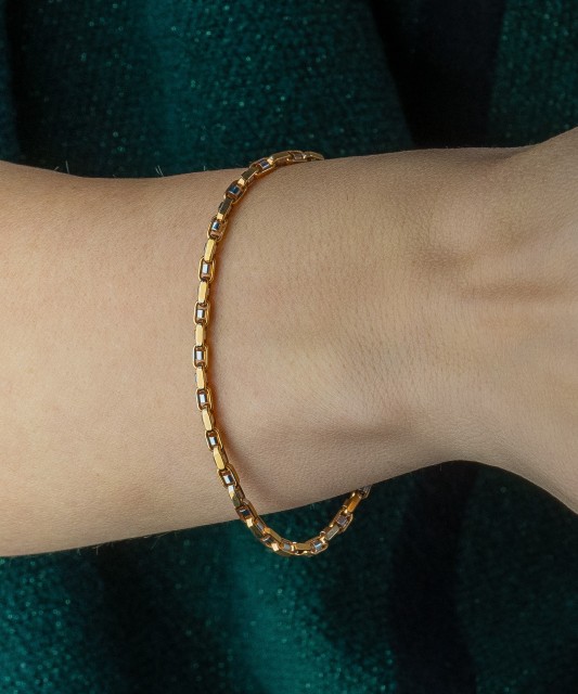 Auksinė apyrankė 3.1mm - Auksinės apyrankės - Goldinga
