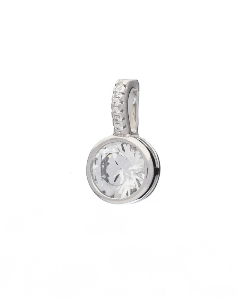 Sidabrinis Pakabukas su cirkoniais - Sidabriniai pakabukai - Goldinga