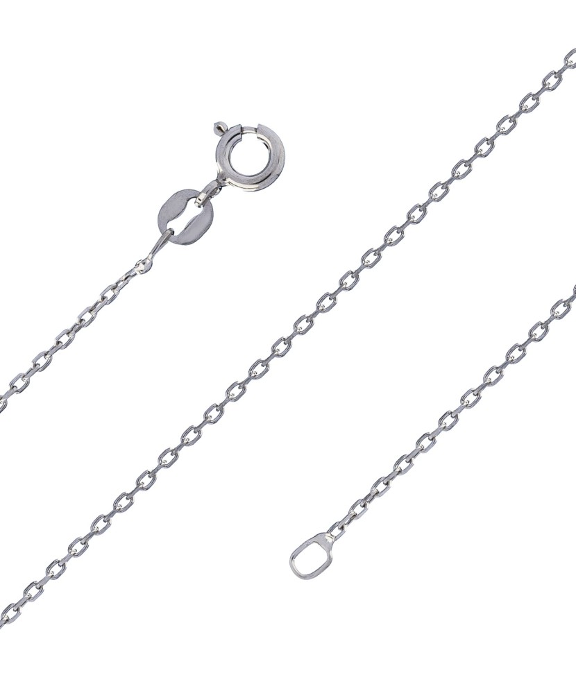 Sidabrinė Grandinėlė dengta rodžiu "Anchor" - Sidabrinės grandinėlės - Goldinga