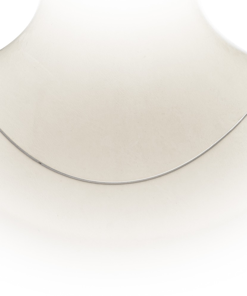 Sidabrinė Grandinėlė "Snake" 1.3mm - Sidabrinės grandinėlės - Goldinga