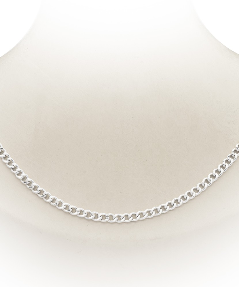 Sidabrinė Grandinėlė "Curb" 3.8mm - Sidabrinės grandinėlės - Goldinga