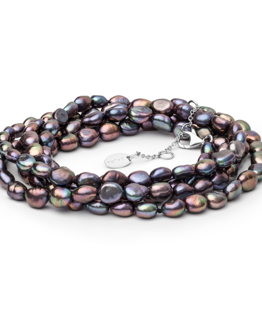 Perlų apyrankė Su Sidabru - Perlų apyrankės - Goldinga