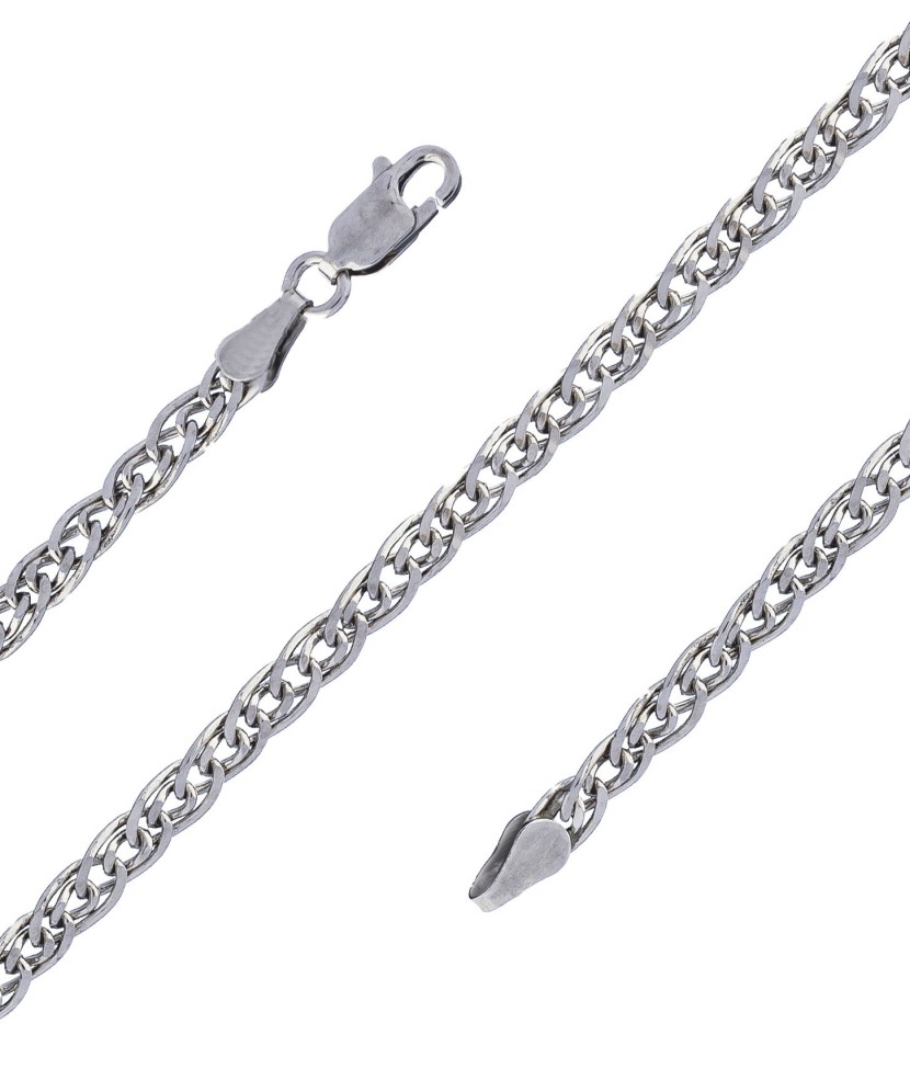 Sidabrinė grandinėlė ant kojos "Mona Liza" - Grandinėlės ant kojos - Goldinga