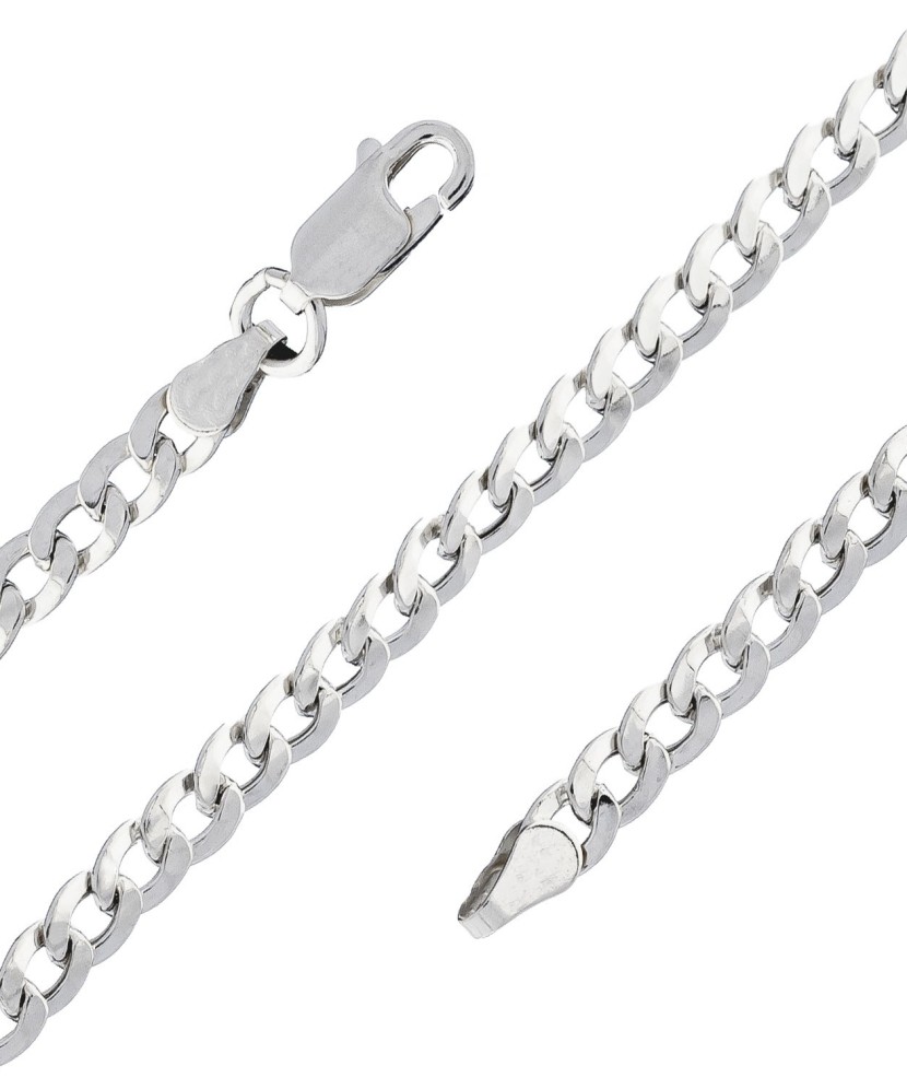 Sidabrinė apyrankė "Curb" - Sidabrinės apyrankės - Goldinga