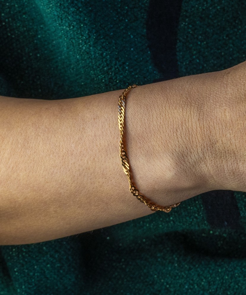 Auksinė apyrankė 005712900205 - Auksinės apyrankės - Goldinga