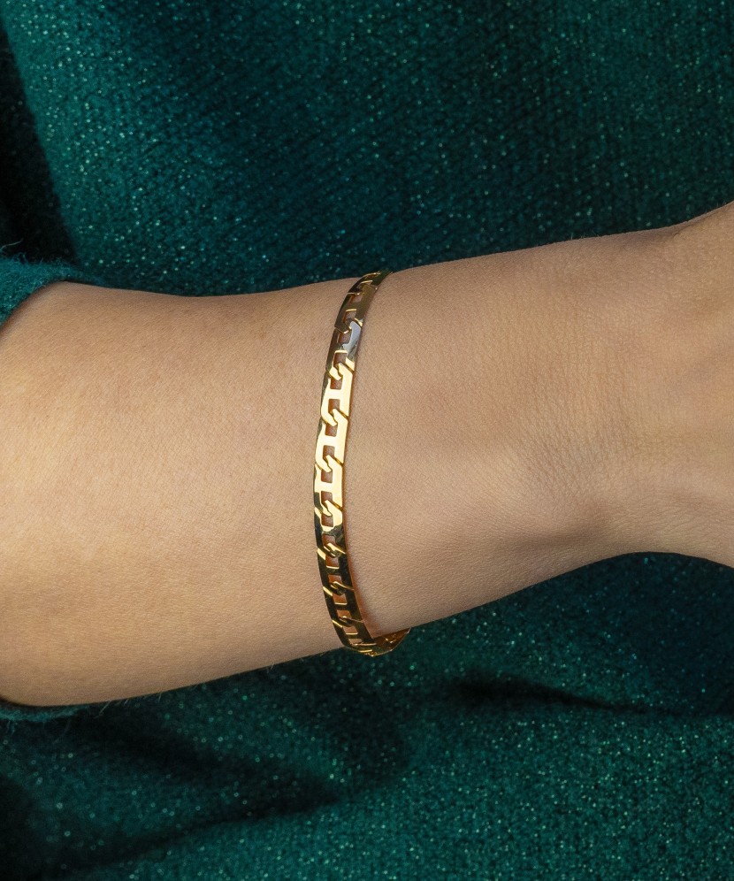 Auksinė apyrankė 6.2mm - Auksinės apyrankės - Goldinga