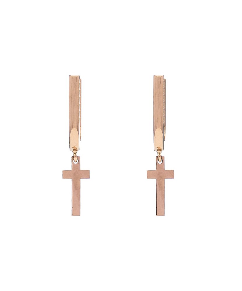 Auksiniai auskarai "kryželiai" - Auksiniai auskarai - Goldinga