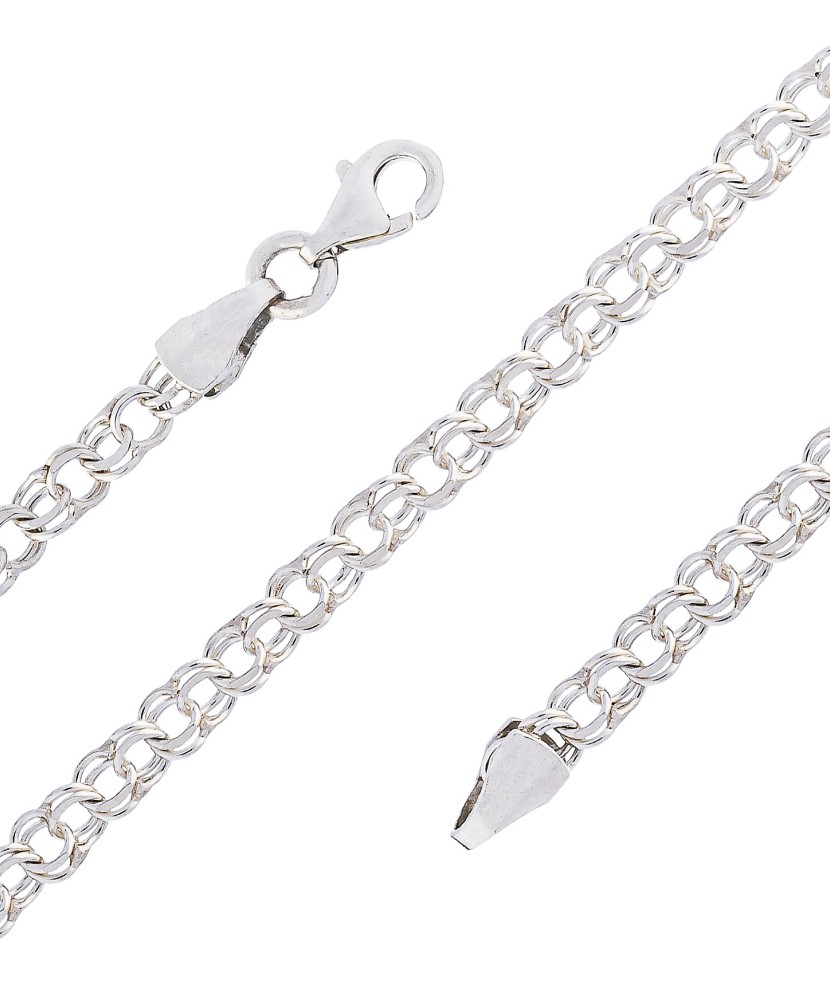 Sidabrinė grandinėlė "Bismarkas" - Sidabrinės grandinėlės - Goldinga