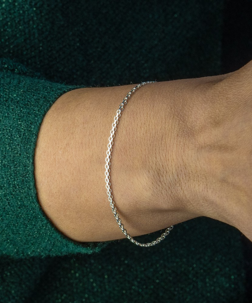 Sidabrinė apyrankė "Tractor" - Sidabrinės apyrankės - Goldinga