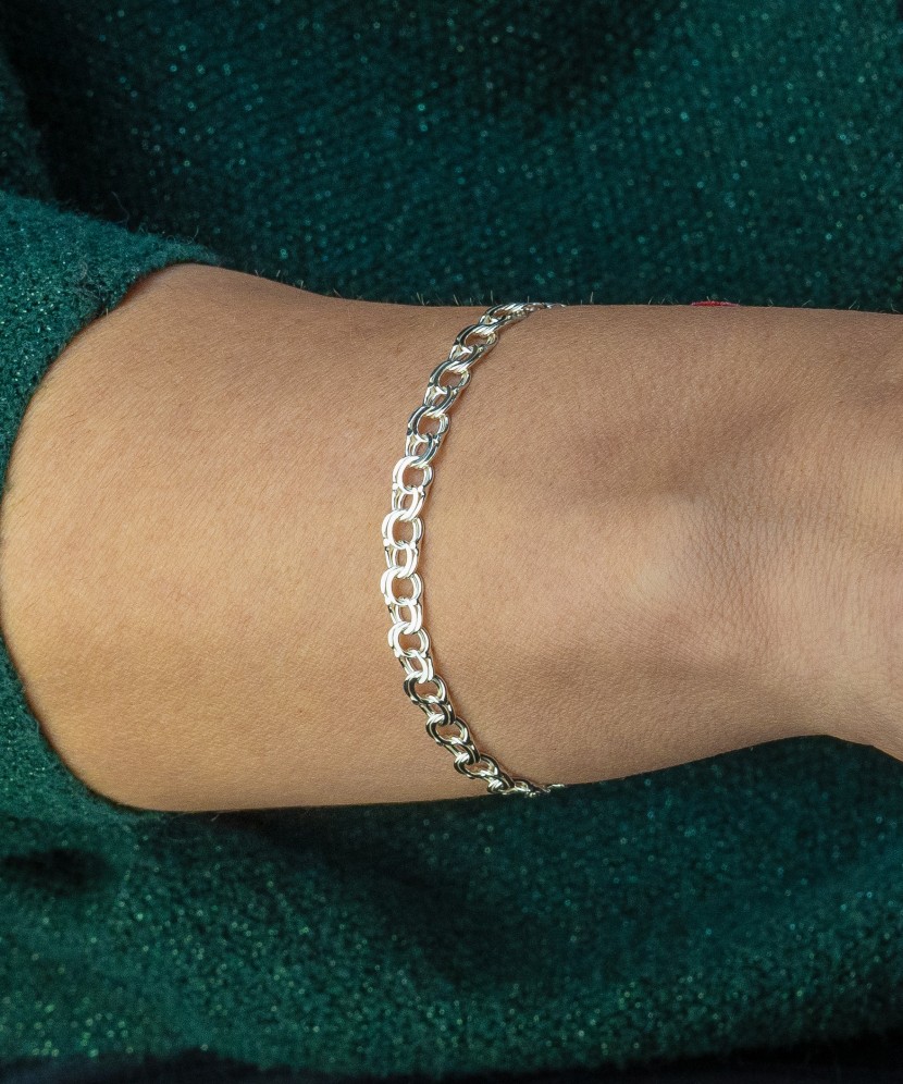 Sidabrinė apyrankė "Bismark" - Sidabrinės apyrankės - Goldinga