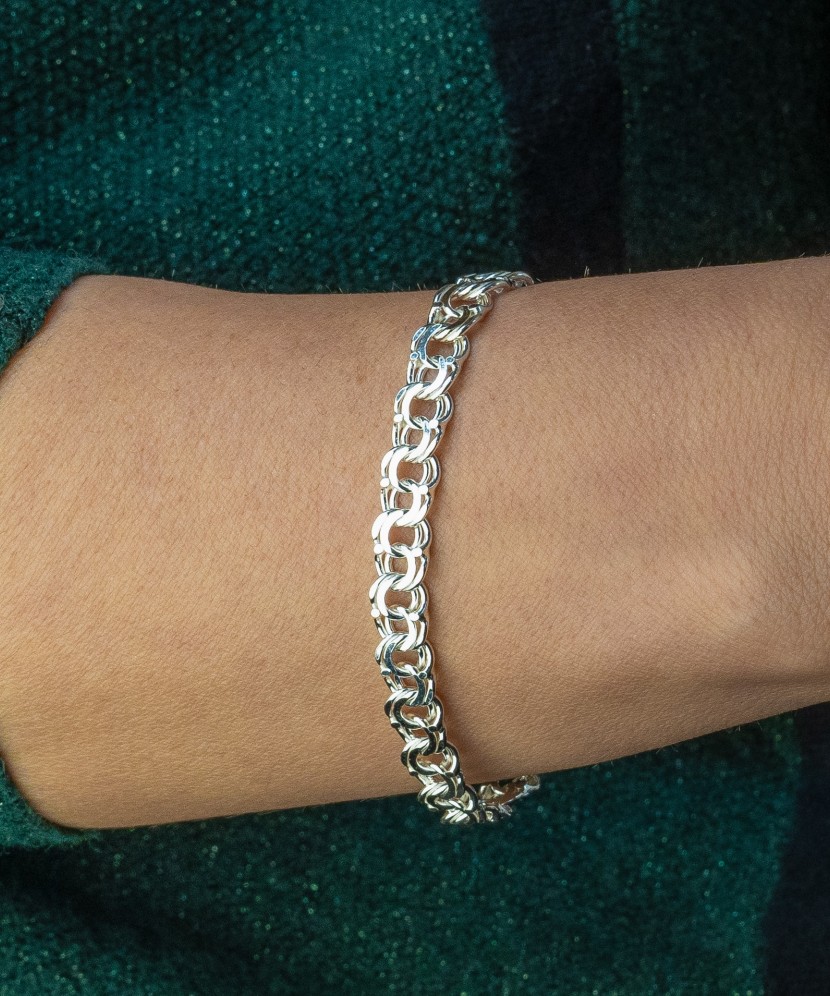 Sidabrinė apyrankė "Bismark" - Sidabrinės apyrankės - Goldinga