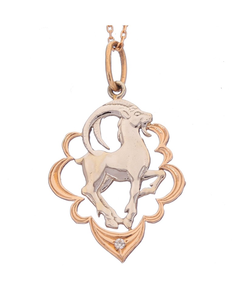 Auksinis pakabukas "Ožiaragis" - Zodiako ženklai - Goldinga