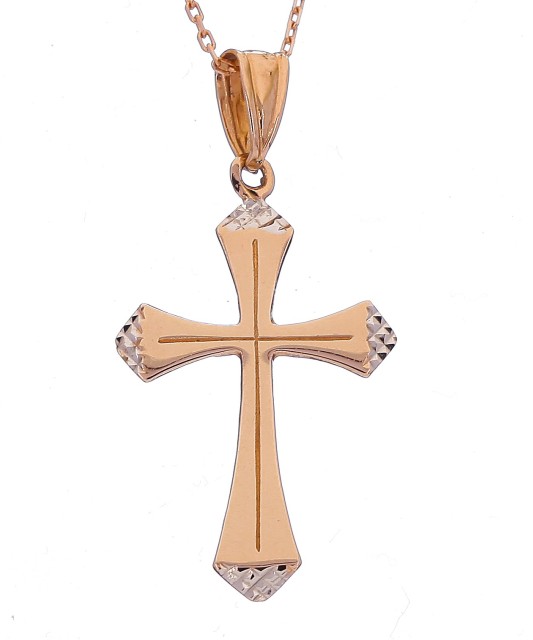 Auksinis pakabukas "Kryželis" - Kryželiai ir ikonos - Goldinga