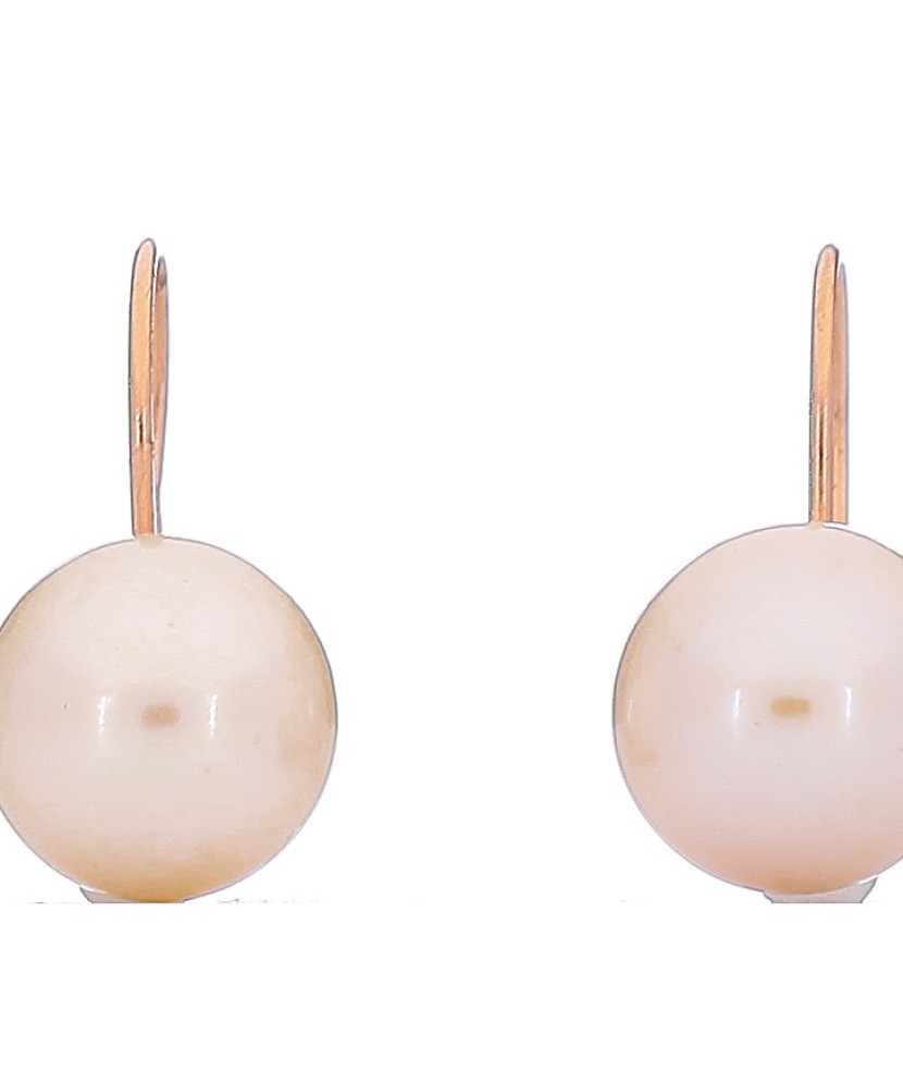 Auksiniai auskarai 000193300228 - Auskarai su perlais - Goldinga