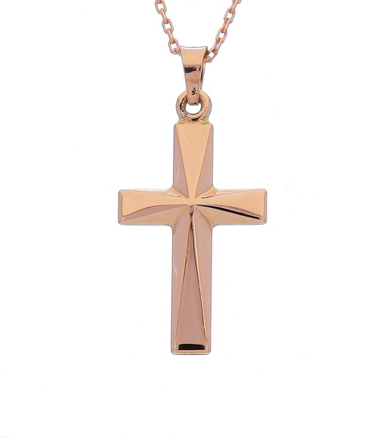 Auksinis pakabukas "Kryželis" - Auksiniai pakabukai - Goldinga