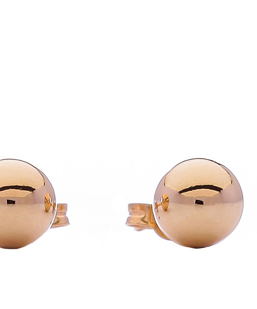 Auksiniai auskarai 4mm - Auksiniai auskarai - Goldinga