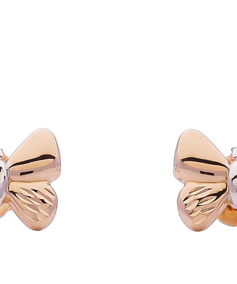 Auksiniai auskarai "kaspinėliai" - Auksiniai auskarai - Goldinga