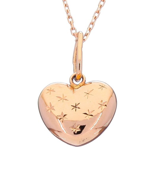 Auksinis pakabukas "Širdelė" - Auksiniai pakabukai - Goldinga