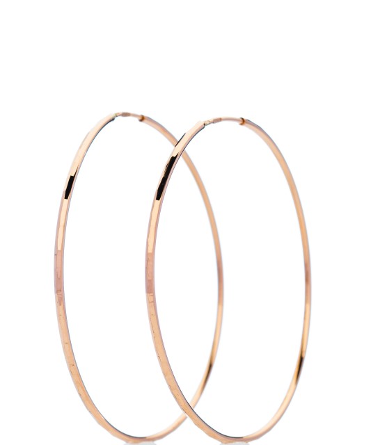 Auksiniai auskarai rinkutės 42mm - Auksiniai auskarai - Goldinga