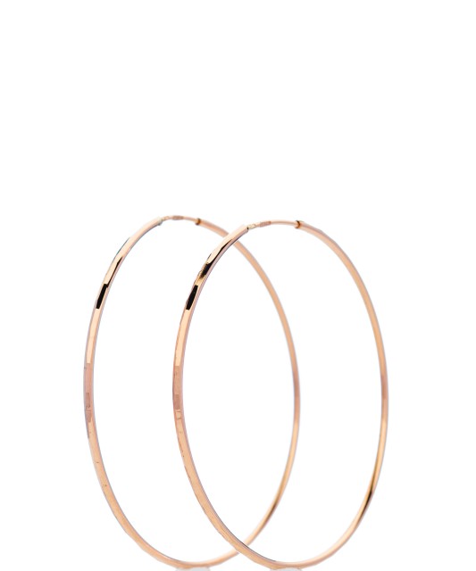 Auksiniai auskarai rinkutės 37mm - Auksiniai auskarai - Goldinga