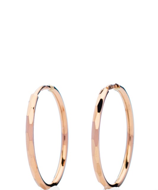 Auksiniai auskarai rinkutės 15mm - Auksiniai auskarai - Goldinga