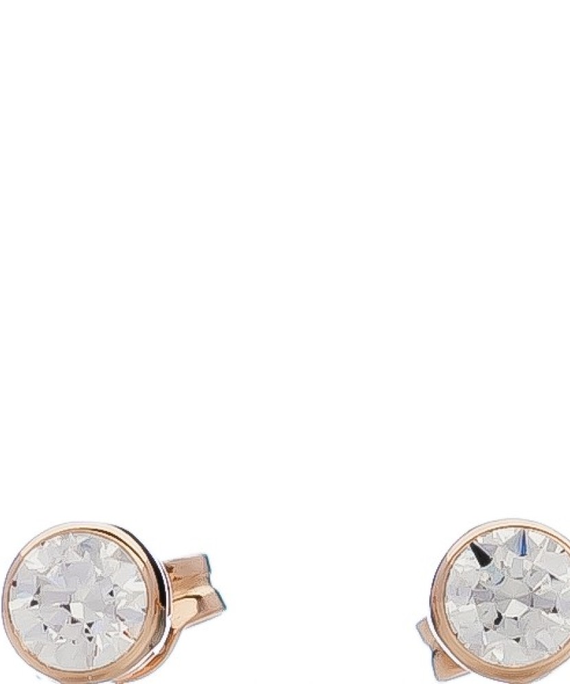 Auksiniai auskarai su kristalu - Auksiniai auskarai - Goldinga