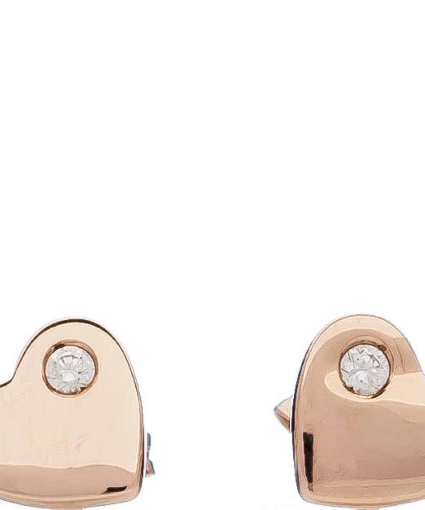 Auksiniai auskarai su cirkoniu - Auksiniai auskarai - Goldinga