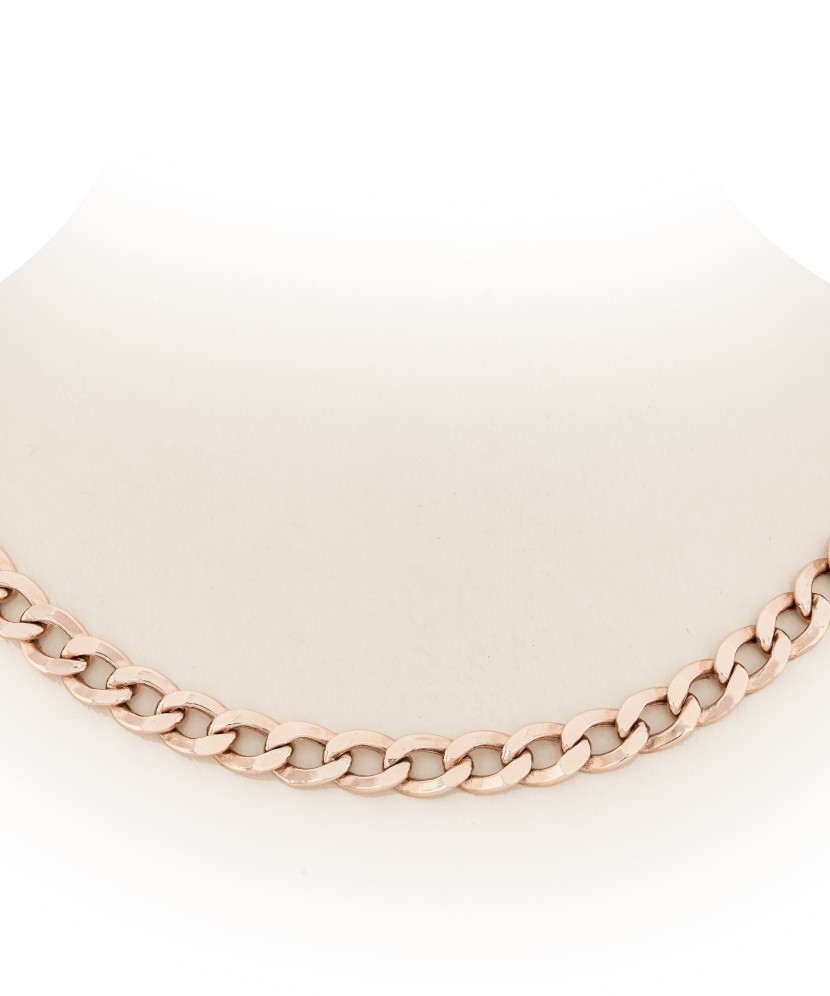 Auksinė grandinėlė "Curb" 7.5mm - Auksinės grandinėlės - Goldinga