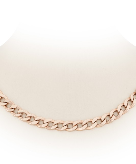 Auksinė grandinėlė "Curb" 7.5mm - Auksinės grandinėlės - Goldinga