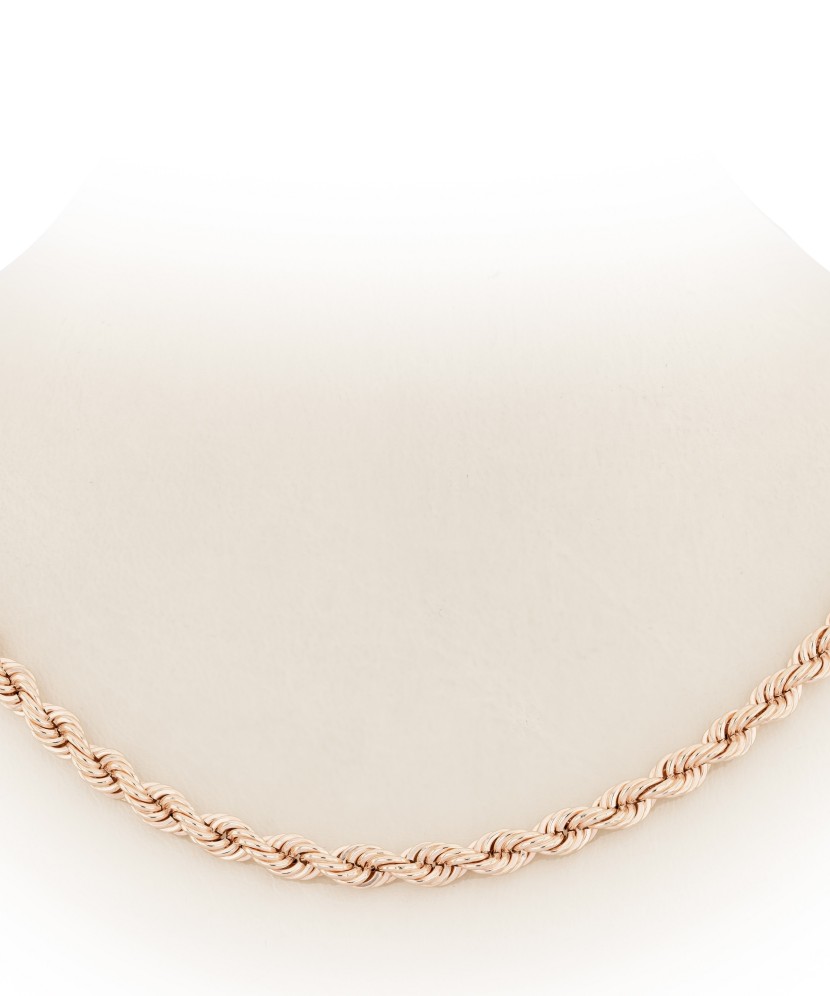 Auksinė grandinėlė "Rope" 5mm - Auksinės grandinėlės - Goldinga