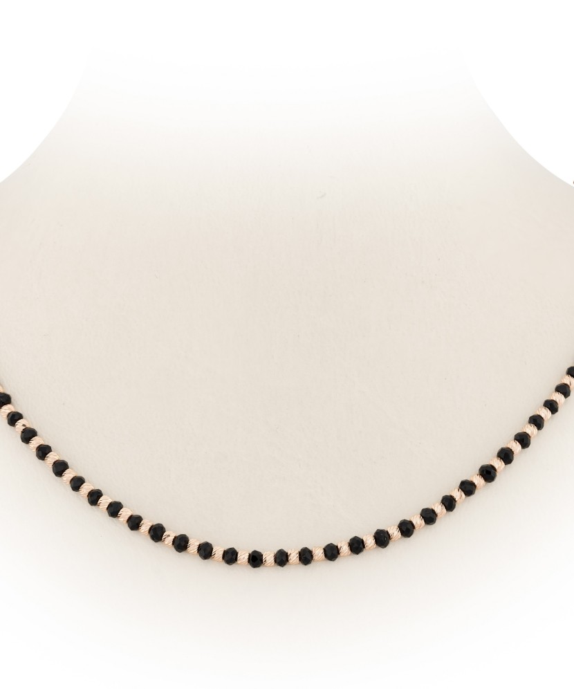 Auksinė Grandinėlė Su Oniksais 2.5mm - Auksinės grandinėlės - Goldinga