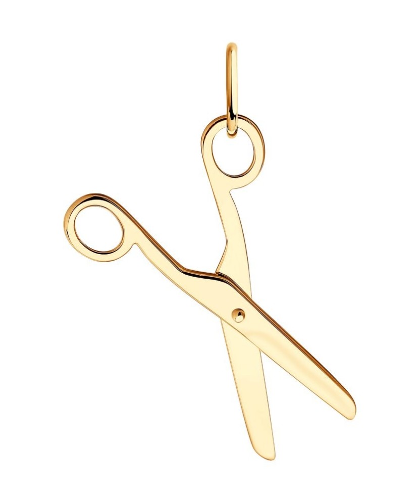 Auksinis pakabukas "Žirklės" - Auksiniai pakabukai - Goldinga