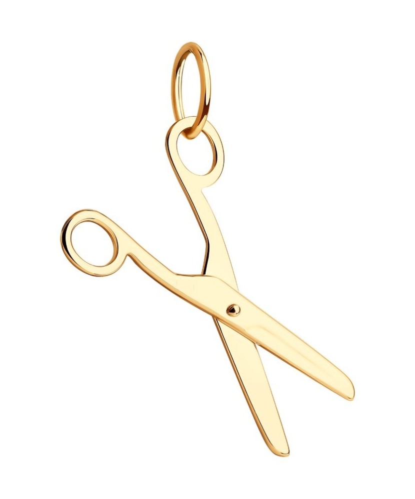 Auksinis pakabukas "Žirklės" - Auksiniai pakabukai - Goldinga