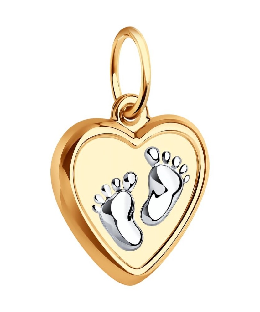 Auksinis pakabukas "Širdelė" - Auksiniai pakabukai - Goldinga