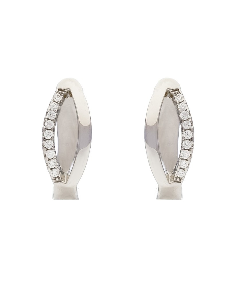 Sidabriniai auskarai su cirkoniais - Sidabriniai auskarai - Goldinga