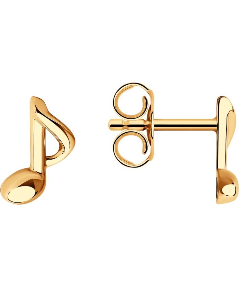 Auksiniai auskarai "Nata" - Auksiniai auskarai - Goldinga