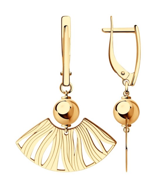 Auksiniai auskarai - Auksiniai auskarai - Goldinga