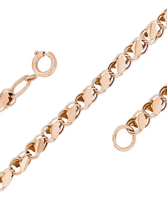 Auksinė grandinėlė 3.7mm - Auksinės grandinėlės - Goldinga