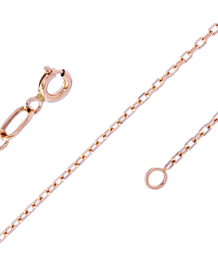 Auksinė grandinėlė "Anchor" 1mm - Auksinės grandinėlės - Goldinga