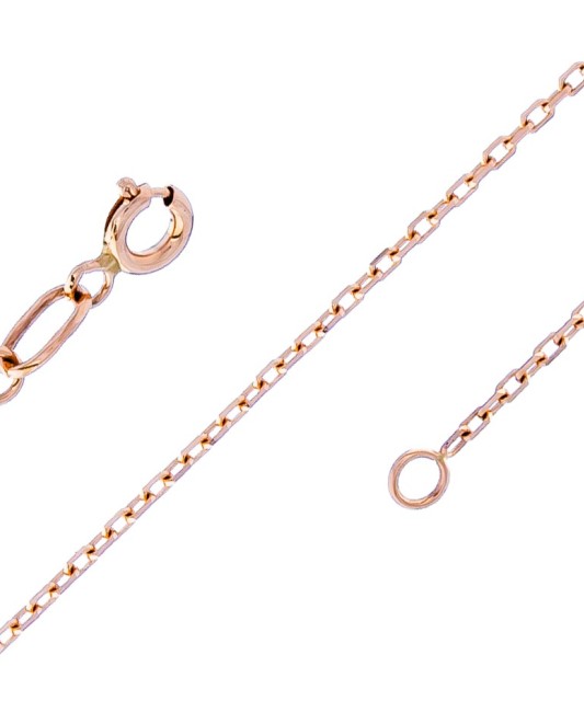 Auksinė grandinėlė "Anchor" 1mm - Auksinės grandinėlės - Goldinga