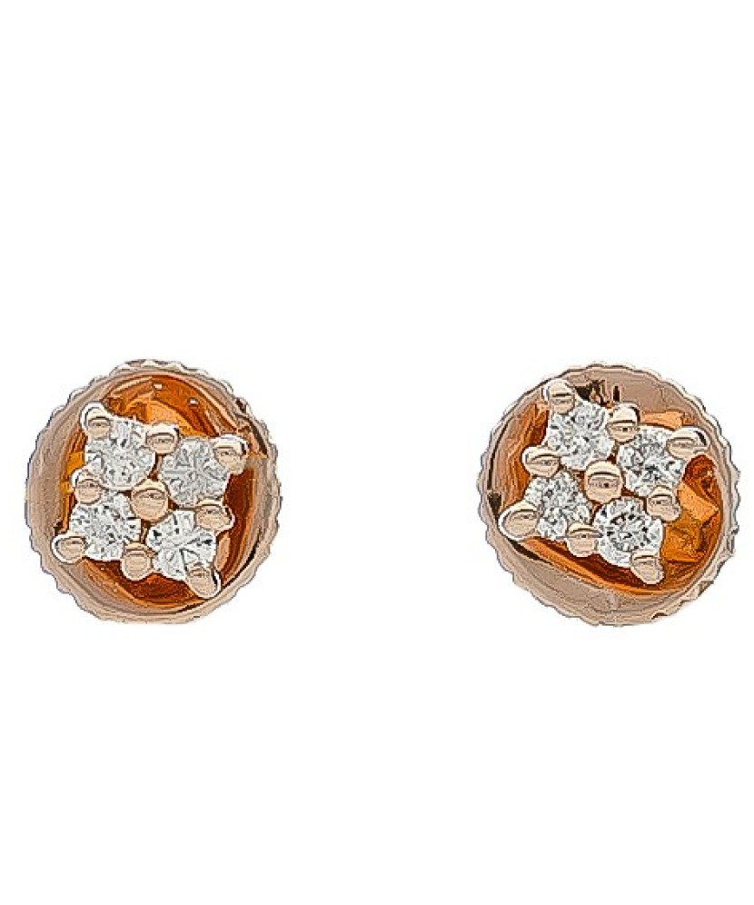 Auksiniai auskarai su briliantais - Auksiniai Auskarai su brangakmeniais - Goldinga