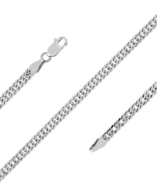 Sidabrinė grandinėlė "Curb" - Sidabrinės grandinėlės - Goldinga