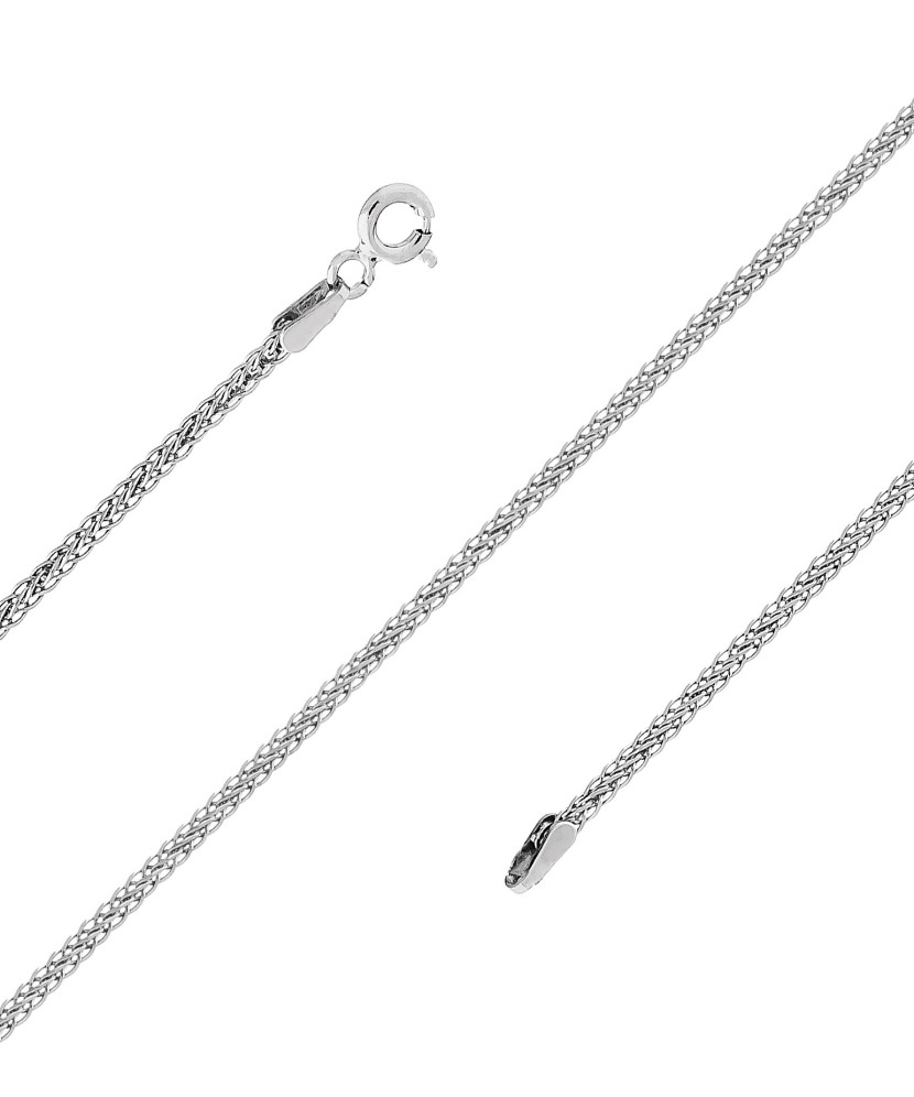 Sidabrinė grandinėlė dengta rodžiu "Spiker" 4.9mm - Sidabrinės grandinėlės - Goldinga