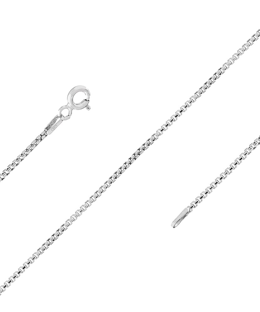 Sidabrinė grandinėlė "Box" - Sidabrinės grandinėlės - Goldinga