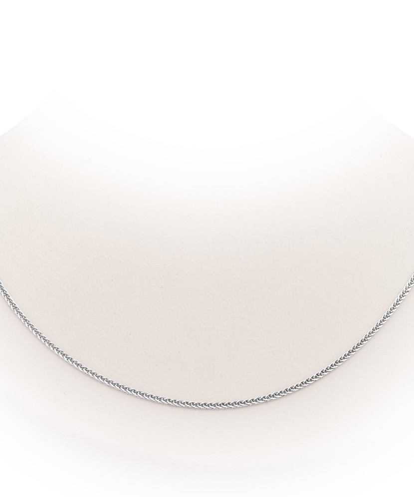 Sidabrinė grandinėlė dengta rodžiu "Spiker" 4.9mm - Sidabrinės grandinėlės - Goldinga