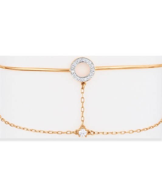 Auksinė apyrankė su cirkoniais - Auksinės apyrankės - Goldinga