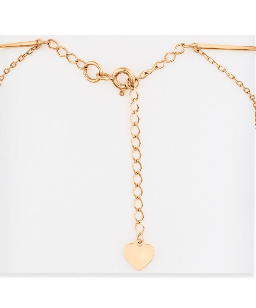 Auksinė apyrankė su cirkoniais - Auksinės apyrankės - Goldinga