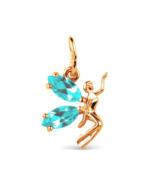 Auksinis pakabukas su topazais - Auksiniai pakabukai - Goldinga