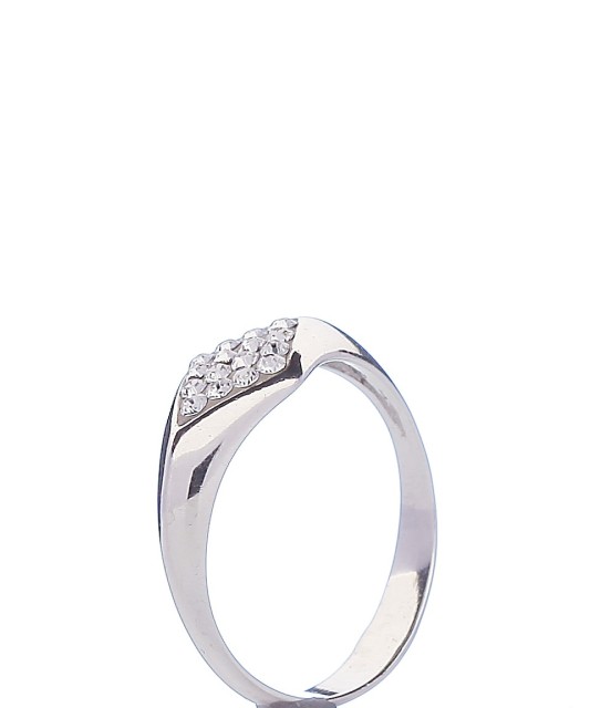 Sidabrinis žiedas su cirkoniais - Sidabriniai žiedai - Goldinga