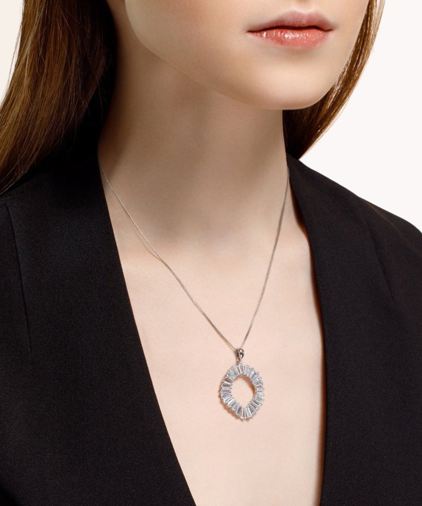 Sidabrinis pakabukas su cirkoniais - Sidabriniai pakabukai - Goldinga